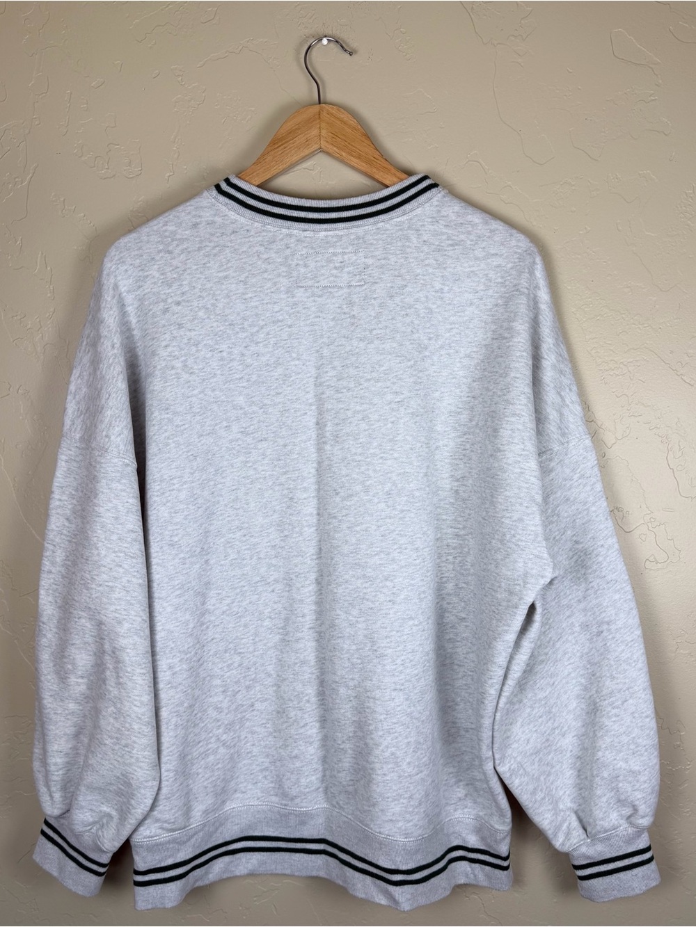 Abercrombie & Fitch Green Bay Packers Graphic Crewneck Sweatshirt Size Medium - Picture 4 of 7